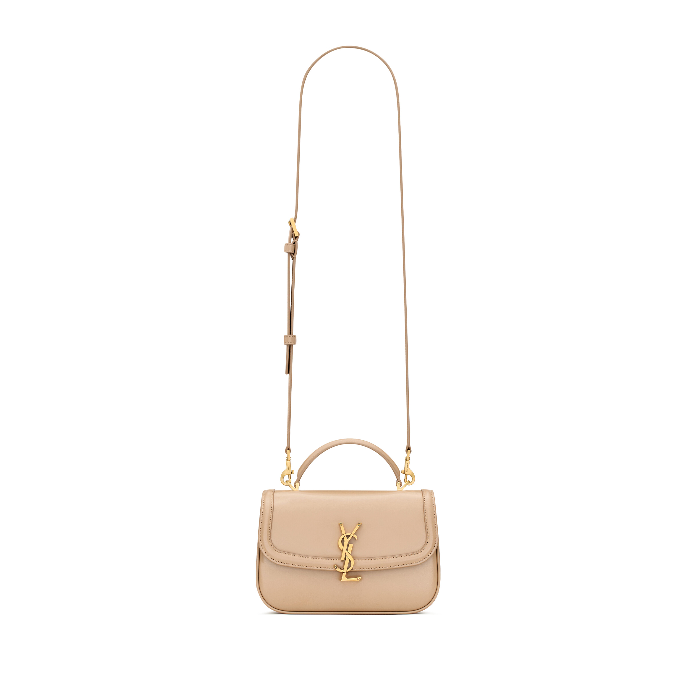 Y51 SOLFERINO MINI TOP HANDLE IN BOX Sa1nt Lau*nt A002L60SX0W9295 (19.5*11.5*5.7cm)